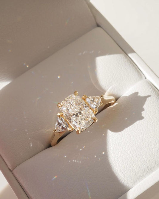 4.5ct Radiant Kite Side Lab Grown Diamond Ring Exquisite gold engagement ring with a diamond, styled for luxury, weddings, and proposal inspiration photography. modern engagement rings, premium wedding bands, or high-end diamond rings. YouTube Amazon Facebook Weather Google Gmail Wordless WhatsApp Web Translate News blog post ring ceremony Article Life Money 2025 design Ring Ceremony Diamond Shape Diamond Ring Surat Diamond India Market Diamond Ring for Her Diamond Ring for Men Diamond Ring Women Engagement