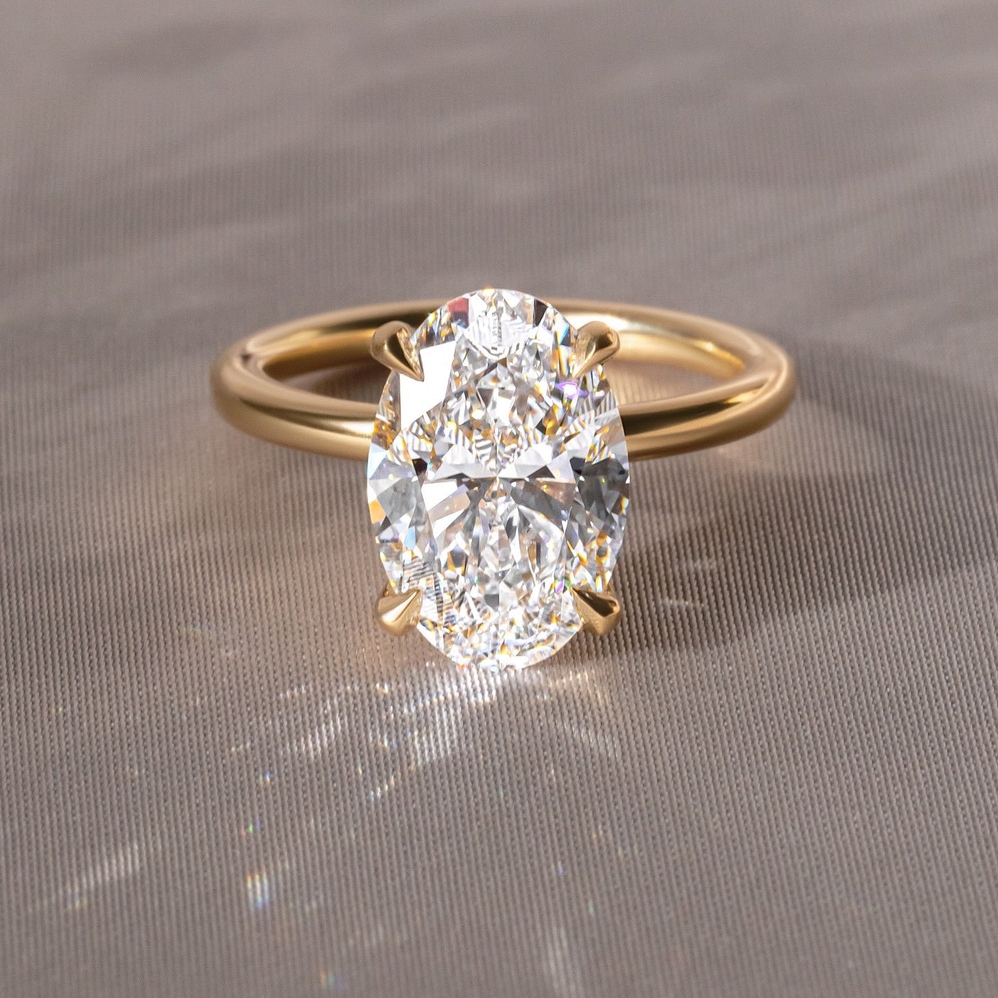 5ct Oval Cut Four Claw Lab Grown Diamond Ring Delicate gold band featuring princess-cut diamonds, designed for refined elegance. Statement gold ring with a radiant diamond centerpiece, ideal for a bold look. YouTube Amazon Facebook Weather Google Gmail Wordless WhatsApp Web Translate News blog post ring ceremony Article Life Money 2025 design Ring Ceremony Diamond Shape Diamond Ring Surat Diamond India Market Diamond Ring for Her Diamond Ring for Men Diamond Ring Women Engagement Ring Finger For Her Finger 