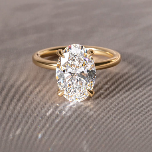 5ct Oval Cut Four Claw Lab Grown Diamond Ring Delicate gold band featuring princess-cut diamonds, designed for refined elegance. Statement gold ring with a radiant diamond centerpiece, ideal for a bold look. YouTube Amazon Facebook Weather Google Gmail Wordless WhatsApp Web Translate News blog post ring ceremony Article Life Money 2025 design Ring Ceremony Diamond Shape Diamond Ring Surat Diamond India Market Diamond Ring for Her Diamond Ring for Men Diamond Ring Women Engagement Ring Finger For Her Finger 