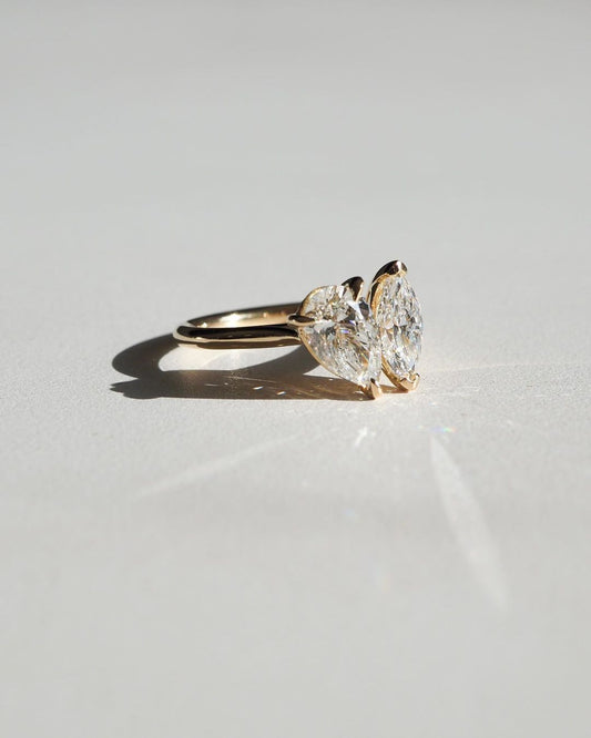 4tcw Pear & Marquise Toi Et Moi Lab Grown Diamond Ring Stunning diamond solitaire ring on a gold band, ideal for engagements, weddings, or fine jewelry collections.    YouTube Amazon Facebook Weather Google Gmail Wordless WhatsApp Web Translate News blog post ring ceremony Article Life Money 2025 design Ring Ceremony Diamond Shape Diamond Ring Surat Diamond India Market Diamond Ring for Her Diamond Ring for Men Diamond Ring Women Engagement Ring Finger For Her Finger Ring Gold Ring Bluestone Ring Diamond 