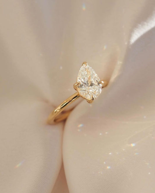 8ct Pear Cut Solitaire Lab Grown Diamond Ring Luxury  diamond ring on a polished gold band natural manicure. Perfect for engagements, weddings, or anniversary gifts, this elegant jewelry piece embodies sophistication and timeless beauty. YouTube Amazon Facebook Weather Google Gmail Wordless WhatsApp Web Translate News blog post ring ceremony Article Life Money 2025 design Ring Ceremony Diamond Shape Diamond Ring Surat Diamond India Market Diamond Ring for Her Diamond Ring for Men Diamond Ring Women 