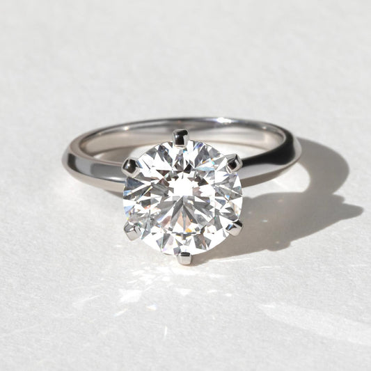 5ct Round Brilliant Cut Lab Grown Diamond Ring Modern  diamond solitaire ring on a gold band, styled with a natural manicure. A perfect symbol of love for engagements, proposals, weddings, or premium jewelry collections. YouTube Amazon Facebook Weather Google Gmail Wordless WhatsApp Web Translate News blog post ring ceremony Article Life Money 2025 design Ring Ceremony Diamond Shape Diamond Ring Surat Diamond India Market Diamond Ring for Her Diamond Ring for Men Diamond Ring Women Engagement Ring Finger 